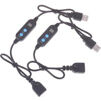 New USB Countdown Timer Cord Digital Timer Switch Cable Auto Cutoff Connector Controller Timer Switches For LED Strip Fan Motors