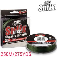 Sufix 832 Braided Fishing Line - Length:250m/275m, Diameter:0.2mm-0.42mm,Size:30-86lb PE Power linha multifilamento