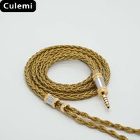 Culemi-10 8 Core HiFi Upgraded IEM Cable 2.5/3.5/4.4mm Balanced Plug 2PIN/MMCX/IE900 For Delci Explorer DaVinci Himalaya