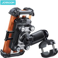 Joyroom Motorcycle Phone Holder Mount with Vibration Dampener Universal Bike Phone Holder for Bicycle Scooter ATV/UTV JR-ZS498S