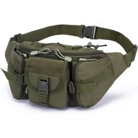 AliExpress Men Tactical Waist Bag Nylon Fanny Pack Travel Hip Belt Bum Sports Bag Outdoor Cycling Travel Waistpack Pouch Belt Bag Camping