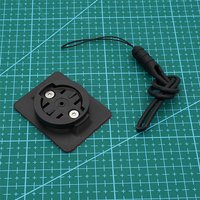 AliExpress YUENHOANG 1Set For Garmin/IGPSPORT/Blackbird GPS Bike Computer Bracket Top Tube Adhesive Mount Flexible Base 190mm Safety Lanyard Included