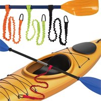 1pc 120cm Kayak Paddle Anti Drop Elastic Rope Reflect Light Fixed Slurry Inflatable Boat Fishing Buckle Surfboard Traction Parts