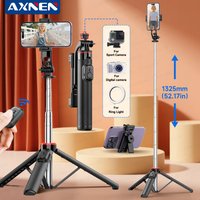 C13C13D Selfie Stick Tripod with Fill light Bluetooth Remote Control 1/4 Thread Interface for Mobile Phone Gopro Action Camera
