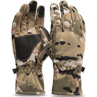 Men Women Winter Tactics Outdoors Camouflage Thickened Ski Gloves Waterproof Touch Screen Skiing Camping Cycling Fishing Glove