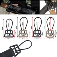 Tactical Wire Loops U Loop Sling Mount Swivel Adapter Hooks Connection Gear Universal Buckle 1" 1.25" Wide Slings AK47 Hunting