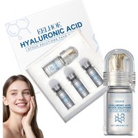 Hyaluronic Acid Stock Solutions Face Serum with Roller Microneedle Set Moisturizing Anti-Wrinkle Facial Serum Smoothing Refresh