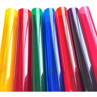 7.8"x11.8" Multi-Colour Decorative Glass Film PET UV-Prevention Drop-Shipping Transparent For Home Office Store Window Tint-Film