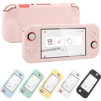 6 Colors Protective Case Silicone All Inclusive Soft Shell for Switch Lite Anti Slip Gamepad Cover Skin Case Game Accessory