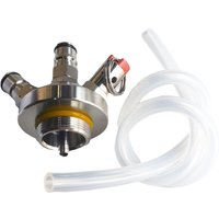 KegLand Mini Keg - Ball Lock Tapping Head (with Silicone Dip Tube) Beer Home Brewing