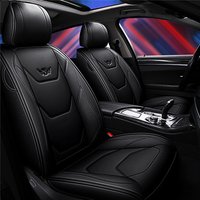 Housse de siège de voiture en cuir, pour Ford Focus 2 MK1 MK3 Mondeo MK4 Fiesta MK7 Fusion Kuga Ranger Explorer 5 Figo Taurus, accessoires automobiles