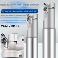 SB90 High Feed Milling Tool Holder Aluminum Wheel Hub Roughing Fit VCGT220530 VC22 Milling Cutter Plat