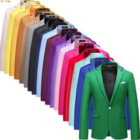 Hellgrüne Herrenanzugjacke, stilvoller Slim-Blazer, Hochzeits- und Partykleidung, passend für alle Jahreszeiten, asiatische Größe M-5XL 6XL