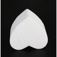 Cake Foam Mould Kitchen Accessories Sugarcraft Dummy Heart Shaped Practice Model Polystyrene Styrofoam Cake Foam Mould