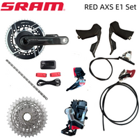Sram Red eTap AXS 2x12s Groupset Hydraulic Ddisc Brake Road eTap AXS E1 Groupset Crankset Cassette Shift-Brake System