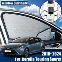 For Toyota Corolla Touring Sports E210 2018~2024 2020 2019 Accessories Car Window Visors Covers Anti UV Sunshade Interior Parts
