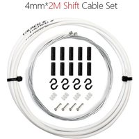AliExpress NONE 2m/2.5m Bike Brake Shift Cable Kit 4mm/5mm Housing with Inner Wire for MTB Road Derailleur Repair Solution