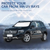 Summer Car Accessories Car Windshield SunShade Cover Fit For Mercedes Benz GLB X247 GLB35 glb200 glb250 Anti UV Car Sun Shade