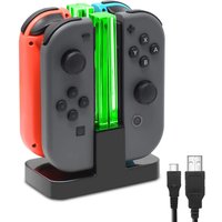 DOBE Charging Dock Compatible with Switch for Joy Con & OLED Model Controller with Lamppost LED Indication TNS-875