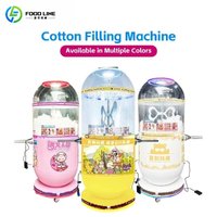 Factory Price DIY Plush Toy Filling Machine Metal Plastic Vending Coin Operated Games for Game Centers for Doll customized