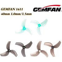 8Pcs 4Pairs Gemfan 1611-3 40mm 3-Blade PC Propeller 4CW+4CCW 1.0mm 1.5mm for RC FPV Freestyle Drones DIY Parts