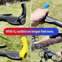 Comfortable Mountain Bike Handlebar Grips with Non Slip for Safe Cycling 1Pair