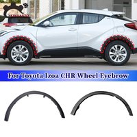 For Toyota Izoa CHR 2018-21 Wheel Eyebrow Fender Pad Extension Wheel Arches Trim Bumper Side Wheel Arches Car Accessories