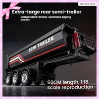 Huina 2026 1509 Alloy Scania Engineering Truck Remote Control Toy 2.4g Simulation Model Car Gift For Kids And Collectors