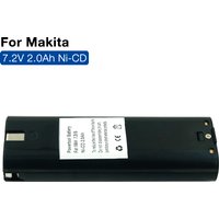 7.2V 2000mAh Ni-CD Rechargeable Replacement Battery for Makita Power Tool 3700D 4071D 4073D 6012D 6710D 7000 7002 7033 192532-2