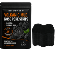 Tea Tree Charcoal Nose Strips for Men & Women Deep Pore Cleansing Oil Control Easy Home Facial Skincare