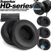 Earphone pads For Superlux HD330 HD662 HD662B HD660 HD668B HD669 HD681 EVO HD681B replacement Earpads Covers Sponge Protein