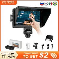 New VILTROX DC-550 Pro Portable Monitor 5.5" 1920x1080 4K Profissional Monitors HDMI Touch Screen Field 3D LUT Director Monitor