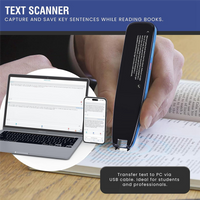 Efficient-Scan Reader Pen,16GB Collins Dictionary Scanner Translator Scanning Pen OCR Digital Voice Translator Device