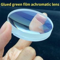 1PC Dia. 50/51/52/53/57/58mm Telescope Cemented Doublet Objective Lens Achromatic Optical Lens Focal Length 135mm-987mm