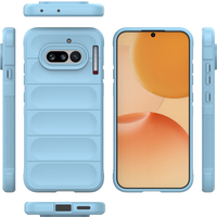 For Nothing Phone 4A 5G Luxury Case Anti-slip Anti-Fingerprint Airbag Shockproof Soft Silicone TPU Full Protection Back Cover