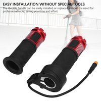 Electric Scooter Throttle Grip Waterproofing 3pin Aluminum Alloy Easy Install Electric Twist Throttle Grip for SmartGyro