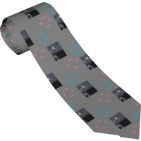 Kiss All The Time Tour Neckties Unisex 8 cm Harrys Album Styles Neck Tie for Men Silk Narrow Accessories Cravat Business
