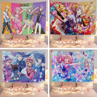 Project Sekai Anime Tapestry Art Science Fiction Room Home Decor Wall Art Decor