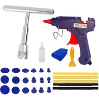 Car Dent Repair Tool Auto Body Part Mechanical Sheet Metal EU/US Glue Gun Paintless Dent Removal Puller Kit Hand Tools Kit Set