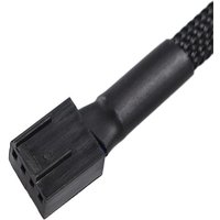 CPU Fan Connector Plug Backword PWM Extension Cable Fan Extension Cable 3 Pin Cable for Computer Fan 4 PIN Power Cables