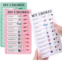 Reusable My Chores Checklist Task Board Daily Schedule Planner Memo Chore Chart Kid Responsibility Behavior Self Discipline Card