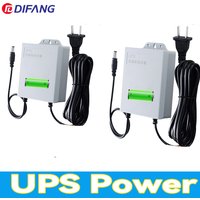 DIFANG 3600/5400mAH UPS Battery Power Adapter Waterproof DC12V Battery Backup CCTV Camera Power Source Router Charger