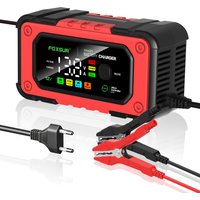 AliExpress FOXSUR 7A 12V Battery Charger Automatic Car Motorcycle Charger Pulse Repair Deep Cycle For EFB GEL WET AGM Color Screen Display