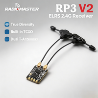 RadioMaster RP3 V2 ExpressLRS 2.4GHz Nano Receiver Dual Antenna TCXO Diversity RX for FPV Racing Drone Fixed Wing 2026 New