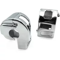 Aftermarket Motorcycle Parts Chrome Switch Housing Cover for Yamaha V-Star XVS 650 Classic Silverado Models Kawasaki Vulcan 1600