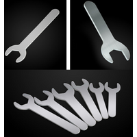 AliExpress HUXUAN Single Head Open End Wrench 4-30mm Opening Single-end Thin Small Wrench Dual-purpose Wrench for Bicycle Motorcycle Repair Tool