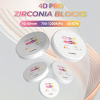 Lodden 4D PRO Multilayer Zirconia Disc 98mm 10-25mm Vita 16 Colors Open System for CAD CAM Dental Lab Materials