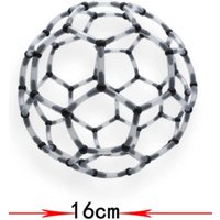 DIY Creative 3D Assemble C60 Fullerene Tensegrity Stick Structure STEM Geometric Science Fun Kids Educational Teaching Tool Gift