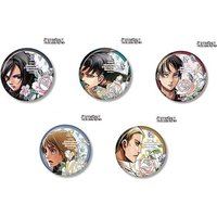 Attack on Titan Anime Badge Levi Ackerman Eren Yeager Armin Arlert Mikasa Ackerman Cosplay Pin Brooch Collectible Merchandise