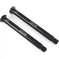 AliExpress NONE Bicycle Thru Axle 100/110 Wide Axle M14x1.5 MTB Bike Quick Release Hubs Tube Shaft Bike Axle Skewers For Fox Front Fork